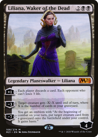 Liliana, Waker of the Dead (Promo Pack) [Core Set 2021 Promos] - The Mythic Store | 24h Order Processing
