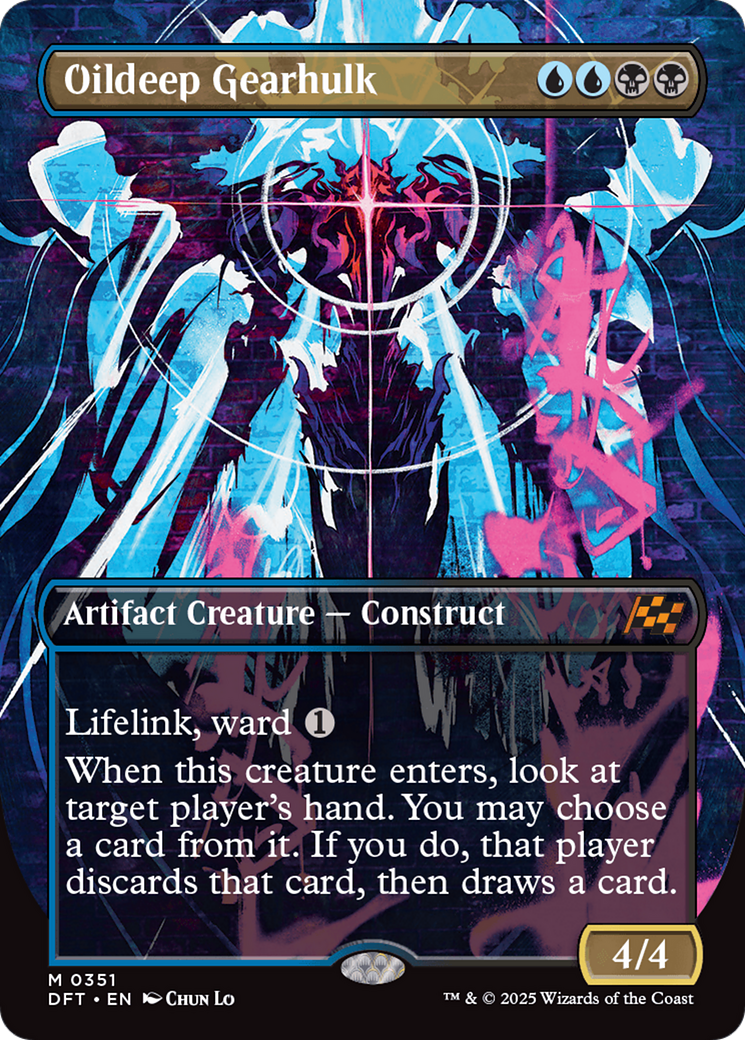 Oildeep Gearhulk (Borderless) [Aetherdrift] - The Mythic Store | 24h Order Processing