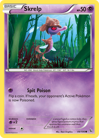 Skrelp (44/106) [XY: Flashfire] - The Mythic Store | 24h Order Processing