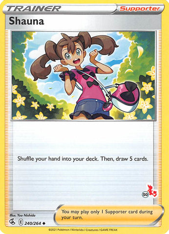 Shauna (240/264) (Cinderace Stamp #50) [Battle Academy 2022] - The Mythic Store | 24h Order Processing