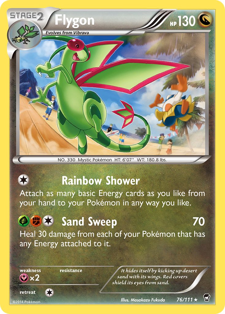 Flygon (76/111) [XY: Furious Fists] - The Mythic Store | 24h Order Processing
