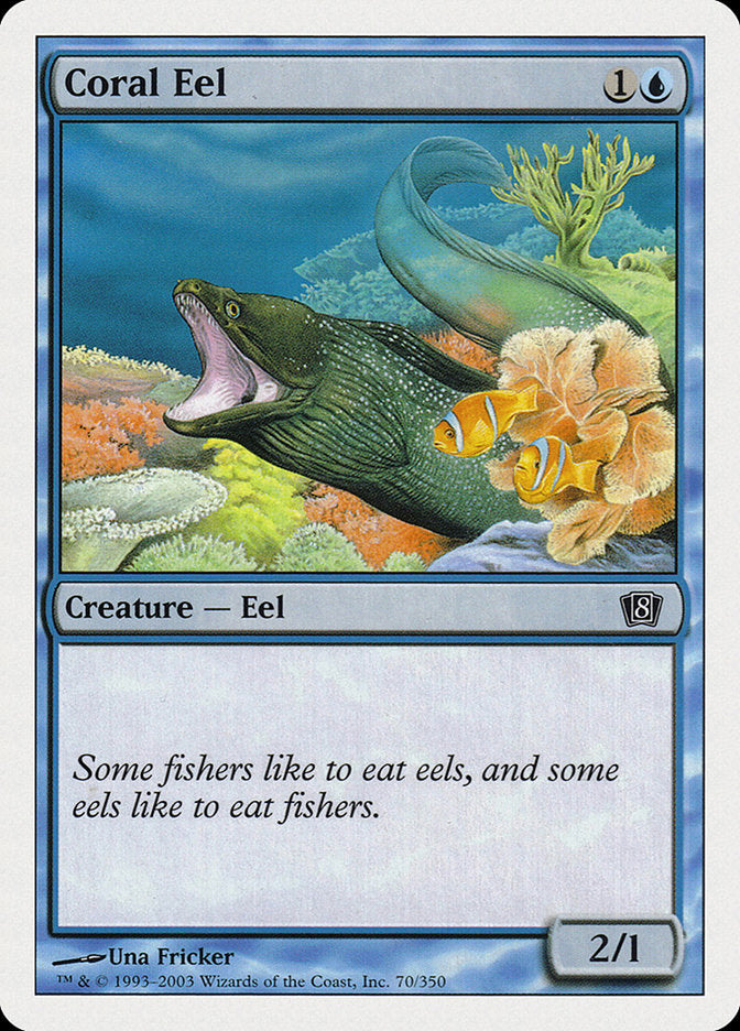 Coral Eel [Eighth Edition] - The Mythic Store | 24h Order Processing
