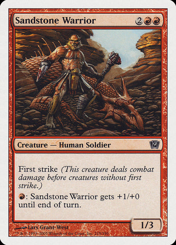 Sandstone Warrior [Ninth Edition] - The Mythic Store | 24h Order Processing