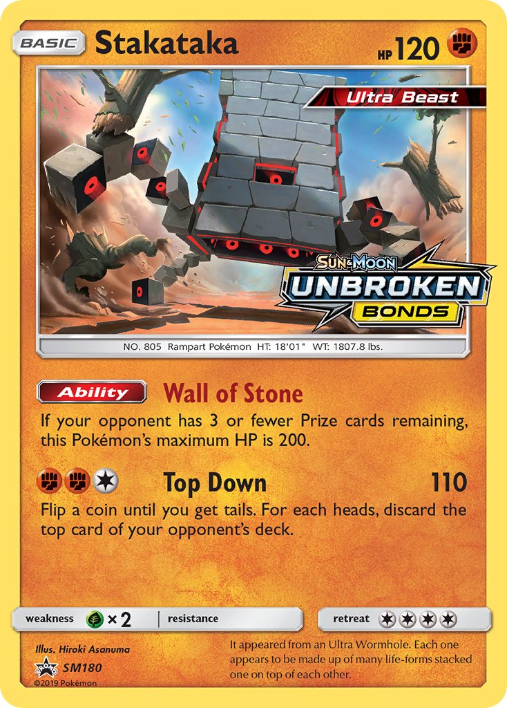 Stakataka (SM180) [Sun & Moon: Black Star Promos] - The Mythic Store | 24h Order Processing