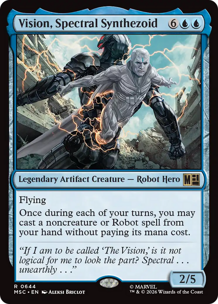 Vision, Spectral Synthezoid [Marvel Super Heroes Commander] - The Mythic Store | 24h Order Processing