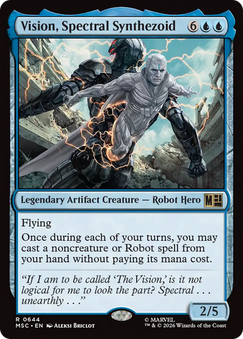 Vision, Spectral Synthezoid [Marvel Super Heroes Commander] - The Mythic Store | 24h Order Processing
