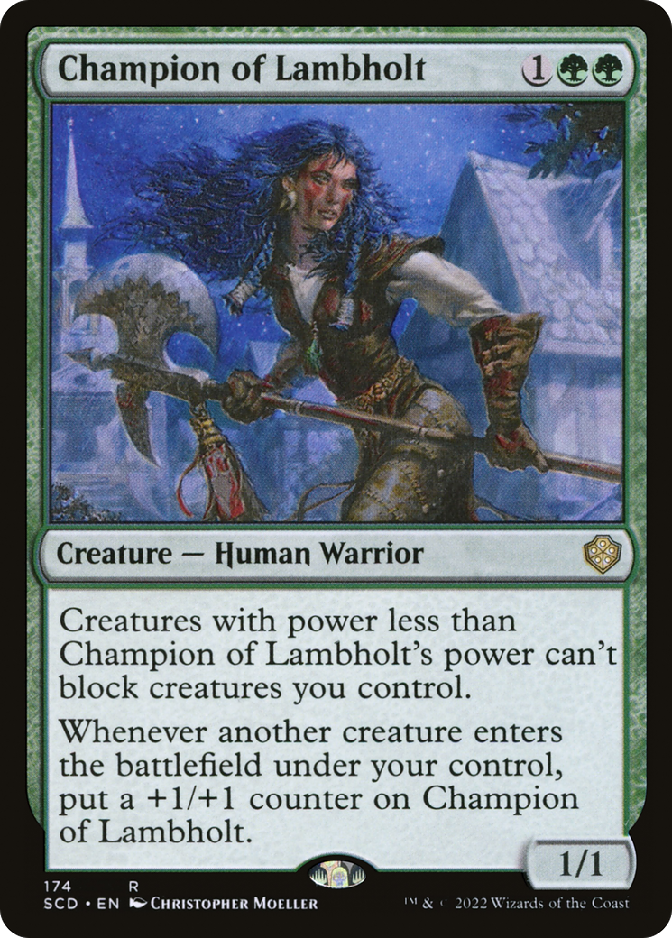 Champion of Lambholt [Starter Commander Decks] - The Mythic Store | 24h Order Processing