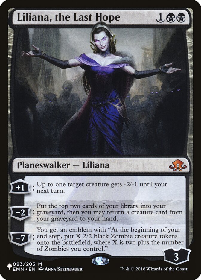 Liliana, the Last Hope [The List] - The Mythic Store | 24h Order Processing