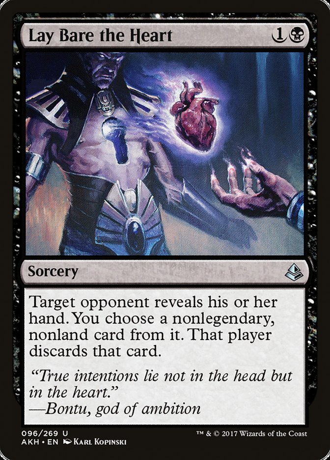 Lay Bare the Heart [Amonkhet] - The Mythic Store | 24h Order Processing