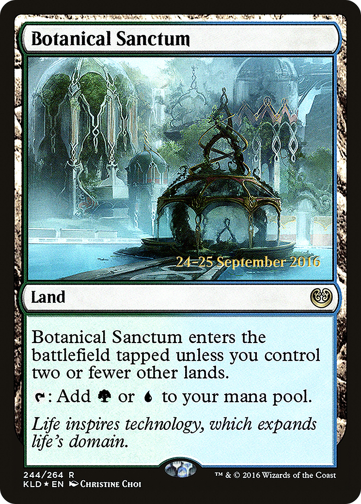Botanical Sanctum [Kaladesh Prerelease Promos] - The Mythic Store | 24h Order Processing