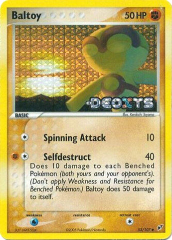 Baltoy (53/107) (Stamped) [EX: Deoxys] - The Mythic Store | 24h Order Processing