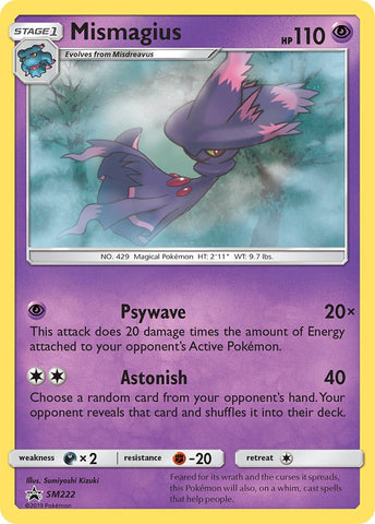 Mismagius (SM222) [Sun & Moon: Black Star Promos] - The Mythic Store | 24h Order Processing