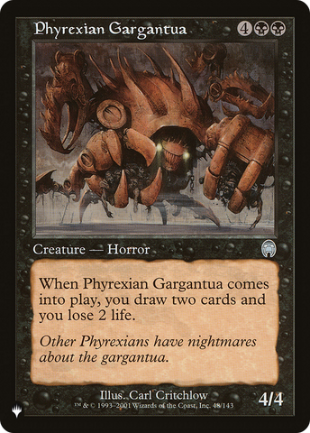 Phyrexian Gargantua [The List] - The Mythic Store | 24h Order Processing