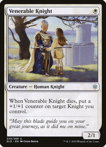 Venerable Knight [Throne of Eldraine] - The Mythic Store | 24h Order Processing