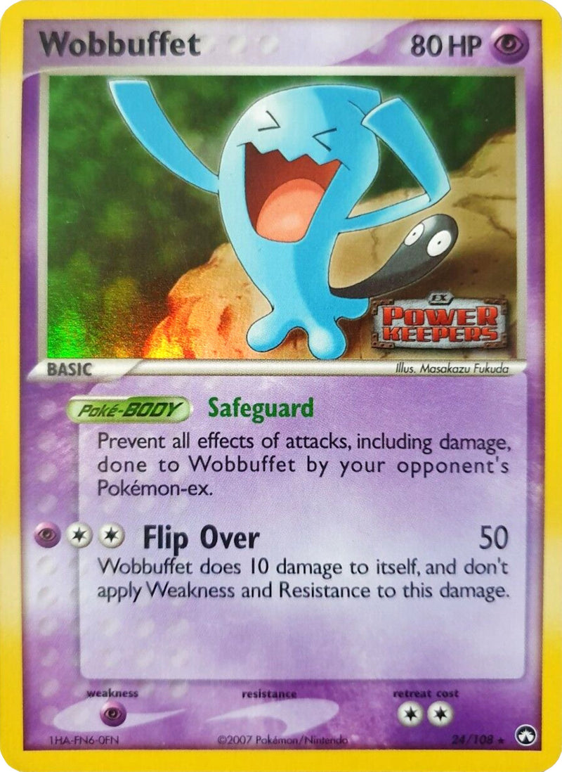Wobbuffet (24/108) (Stamped) [EX: Power Keepers] - The Mythic Store | 24h Order Processing