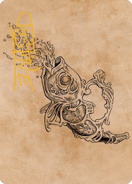Decanter of Endless Water Art Card (Gold-Stamped Signature) [Commander Legends: Battle for Baldur's Gate Art Series] - The Mythic Store | 24h Order Processing