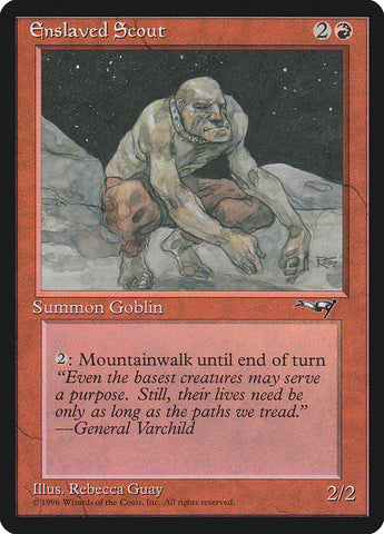 Enslaved Scout (Crouching) [Alliances] - The Mythic Store | 24h Order Processing