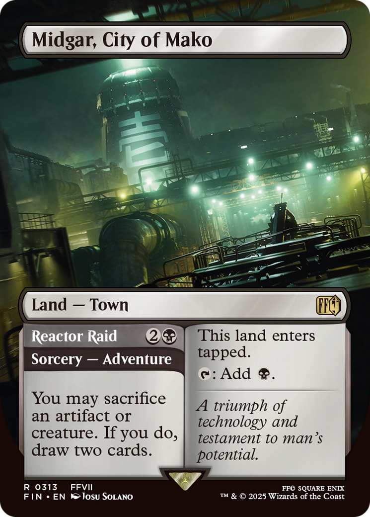Midgar, City of Mako (Borderless) [FINAL FANTASY] - The Mythic Store | 24h Order Processing