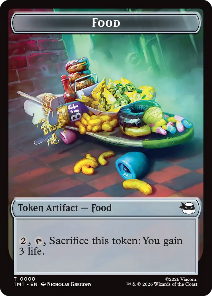 Mutagen // Food Double-Sided Token [Teenage Mutant Ninja Turtles Tokens] - The Mythic Store | 24h Order Processing