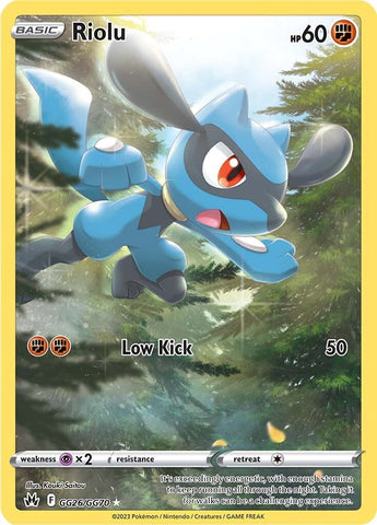 Riolu (GG26/GG70) [Sword & Shield: Crown Zenith] - The Mythic Store | 24h Order Processing