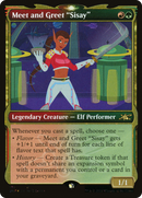 Meet and Greet "Sisay" (Showcase) (Galaxy Foil) [Unfinity] - The Mythic Store | 24h Order Processing