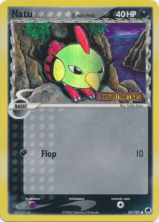 Natu (55/101) (Delta Species) (Stamped) [EX: Dragon Frontiers] - The Mythic Store | 24h Order Processing