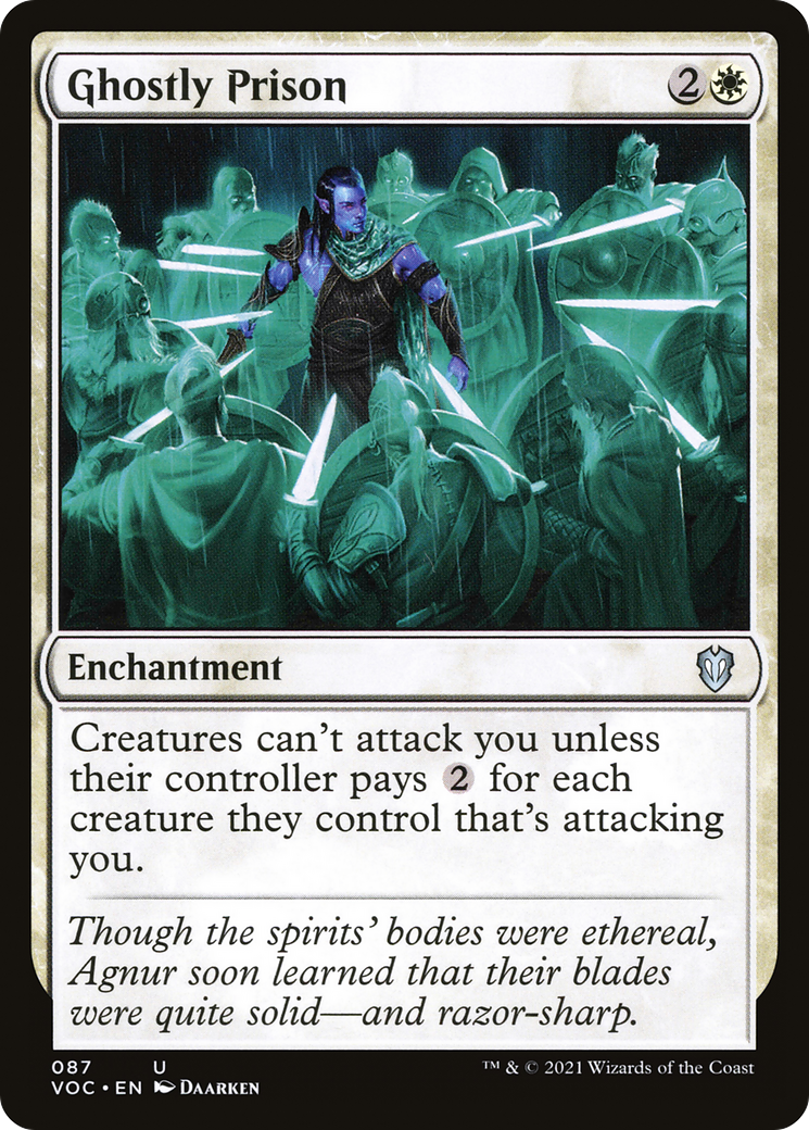Ghostly Prison [Innistrad: Crimson Vow Commander] - The Mythic Store | 24h Order Processing