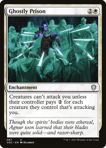 Ghostly Prison [Innistrad: Crimson Vow Commander] - The Mythic Store | 24h Order Processing
