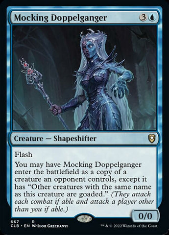 Mocking Doppelganger [Commander Legends: Battle for Baldur's Gate] - The Mythic Store | 24h Order Processing