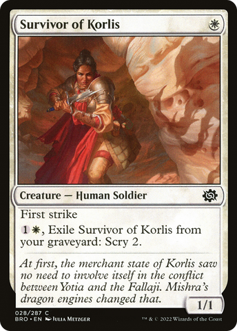 Survivor of Korlis [The Brothers' War] - The Mythic Store | 24h Order Processing