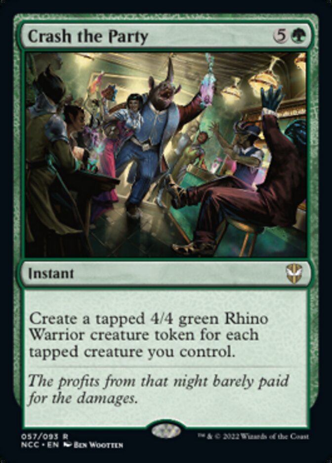 Crash the Party [Streets of New Capenna Commander] - The Mythic Store | 24h Order Processing