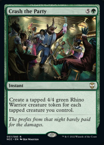 Crash the Party [Streets of New Capenna Commander] - The Mythic Store | 24h Order Processing