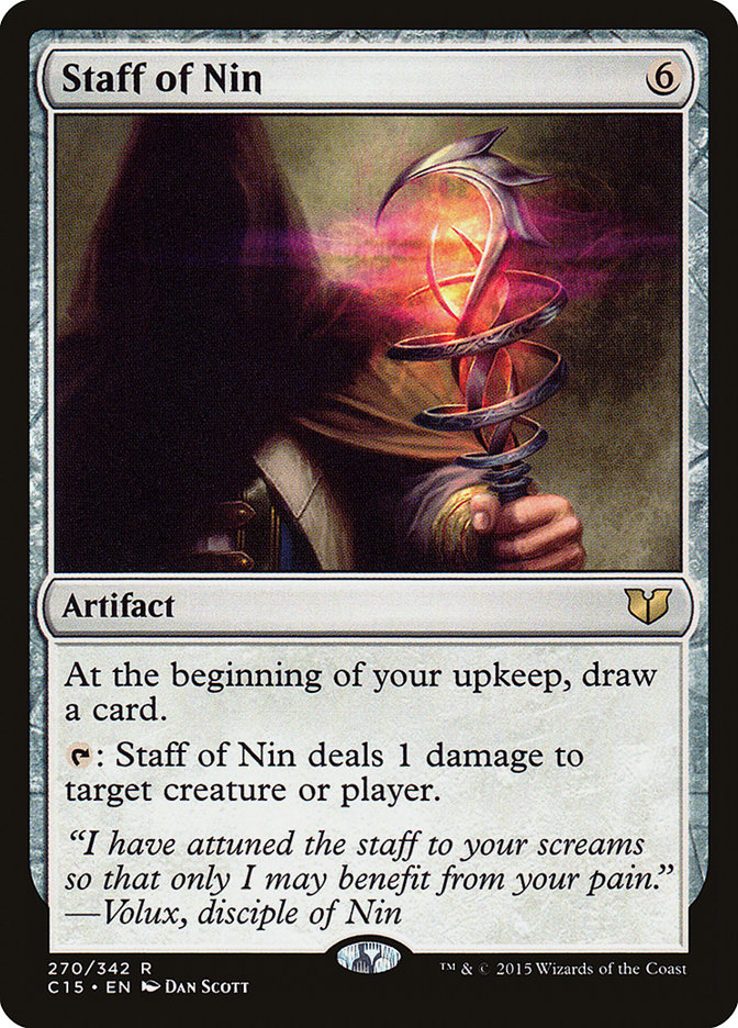Staff of Nin [Commander 2015] - The Mythic Store | 24h Order Processing