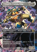 Leonardo, Cutting Edge (Borderless) [Teenage Mutant Ninja Turtles] - The Mythic Store | 24h Order Processing