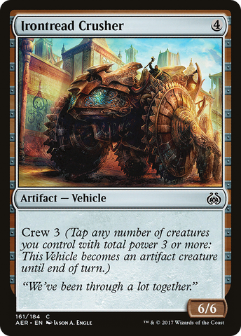 Irontread Crusher [Aether Revolt] - The Mythic Store | 24h Order Processing