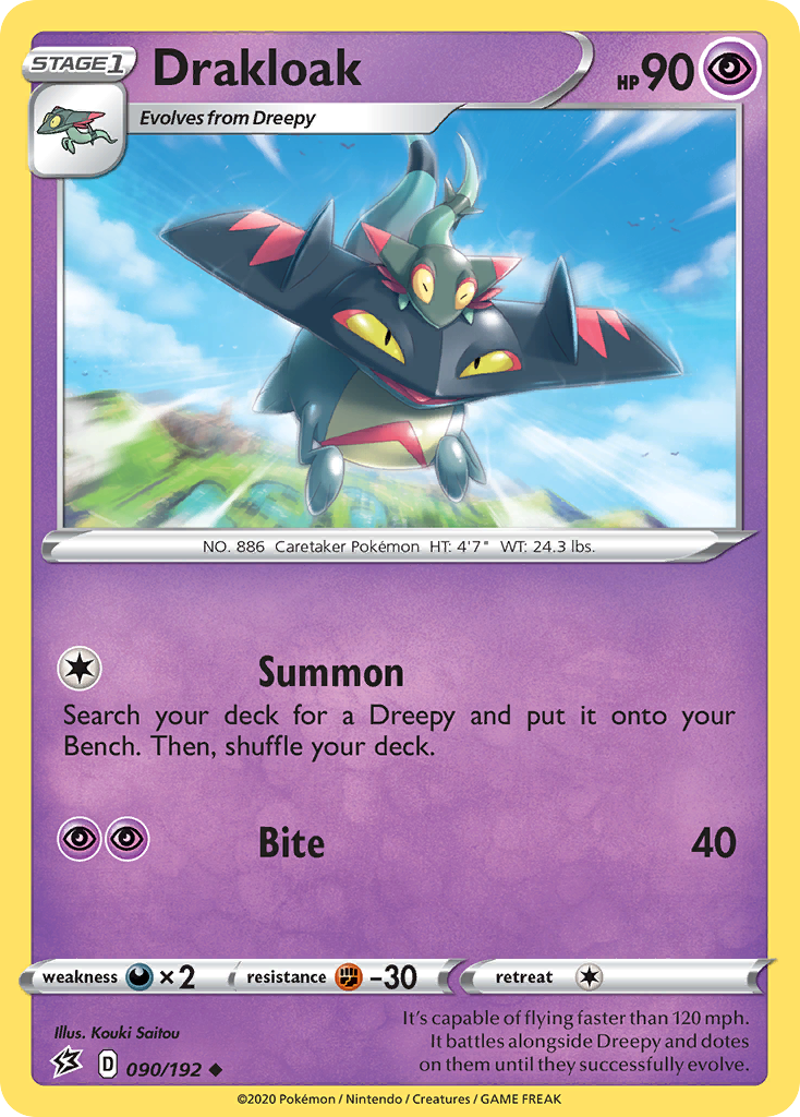 Drakloak (090/192) [Sword & Shield: Rebel Clash] - The Mythic Store | 24h Order Processing