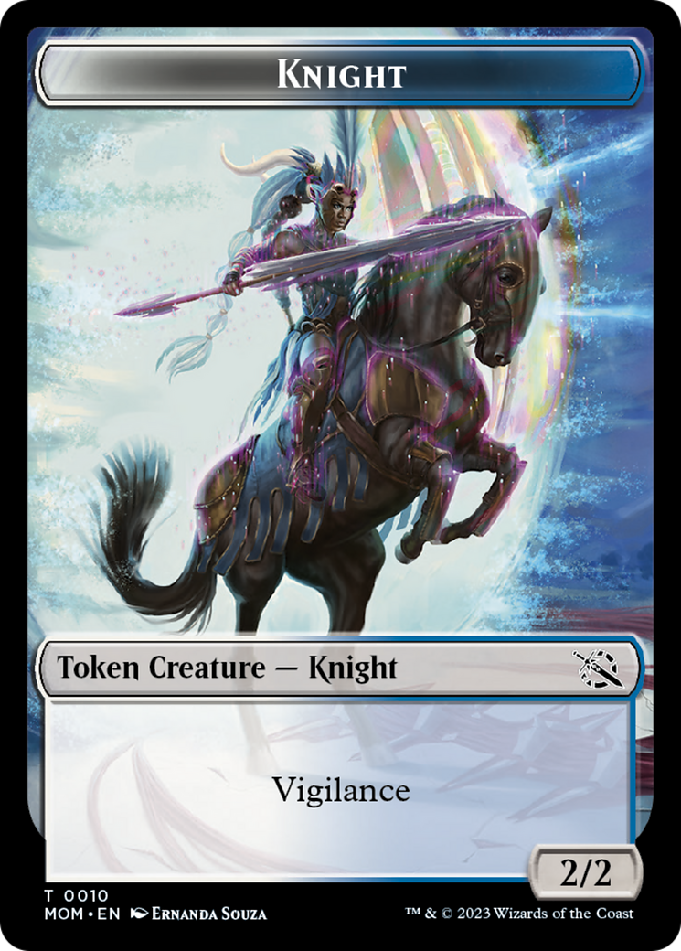Knight Token [March of the Machine Tokens] - The Mythic Store | 24h Order Processing