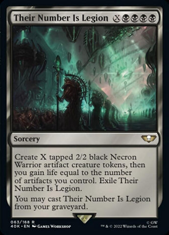 Their Number Is Legion [Warhammer 40,000] - The Mythic Store | 24h Order Processing