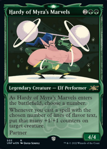 Hardy of Myra's Marvels (Showcase) (Galaxy Foil) [Unfinity] - The Mythic Store | 24h Order Processing
