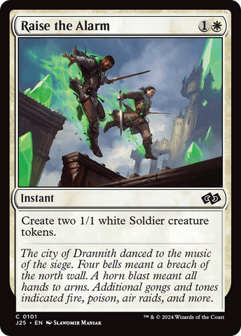 Raise the Alarm [Foundations Jumpstart] - The Mythic Store | 24h Order Processing