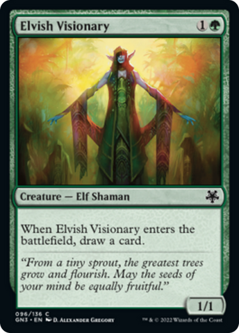 Elvish Visionary [Game Night: Free-for-All] - The Mythic Store | 24h Order Processing
