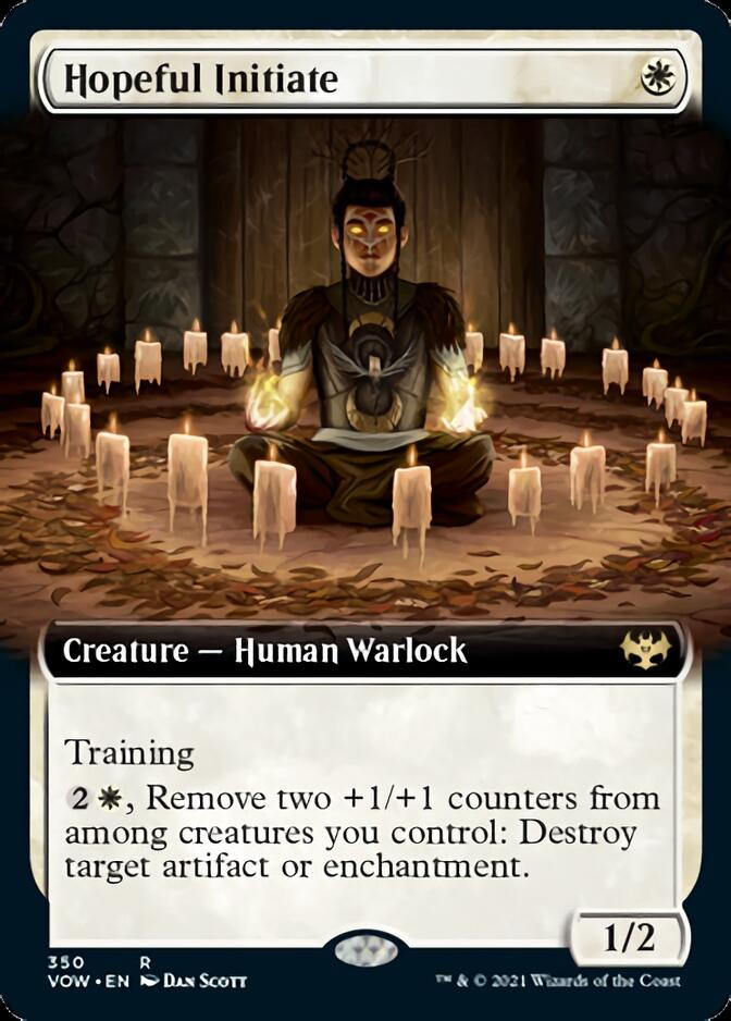 Hopeful Initiate (Extended Art) [Innistrad: Crimson Vow] - The Mythic Store | 24h Order Processing