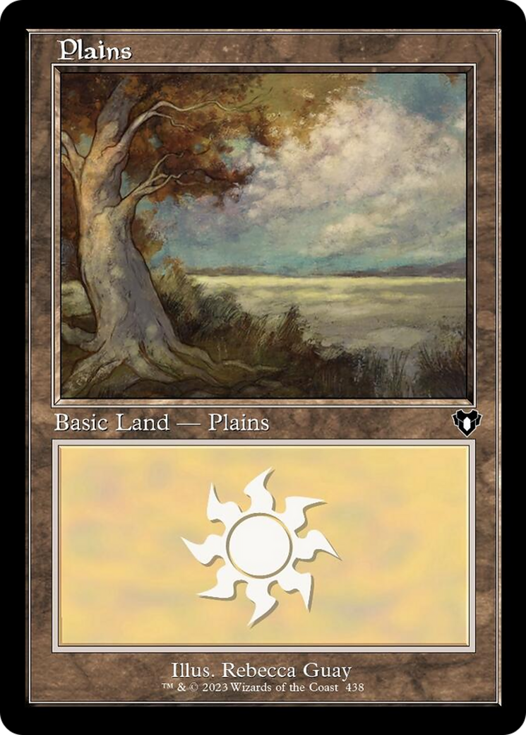 Plains (438) (Retro) [Commander Masters] - The Mythic Store | 24h Order Processing