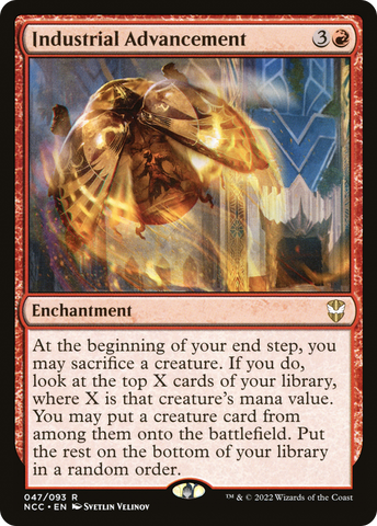 Industrial Advancement [Streets of New Capenna Commander] - The Mythic Store | 24h Order Processing