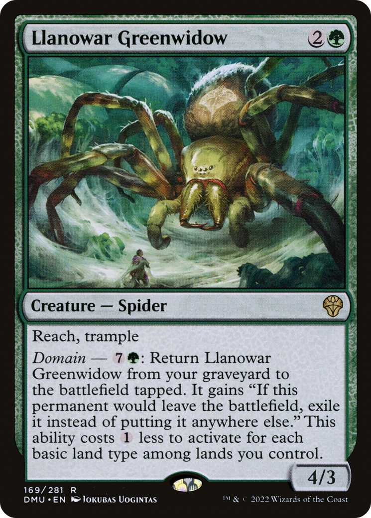 Llanowar Greenwidow [Dominaria United] - The Mythic Store | 24h Order Processing
