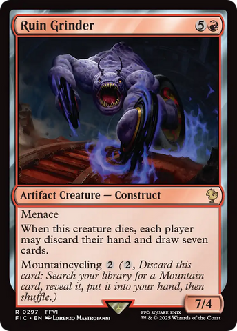 Ruin Grinder [FINAL FANTASY Commander] - The Mythic Store | 24h Order Processing