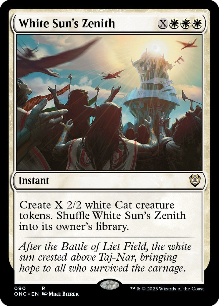 White Sun's Zenith [Phyrexia: All Will Be One Commander] - The Mythic Store | 24h Order Processing