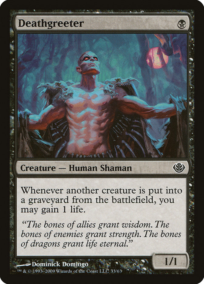Deathgreeter [Duel Decks: Garruk vs. Liliana] - The Mythic Store | 24h Order Processing