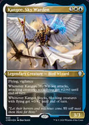 Kangee, Sky Warden (Etched) [Commander Legends] - The Mythic Store | 24h Order Processing