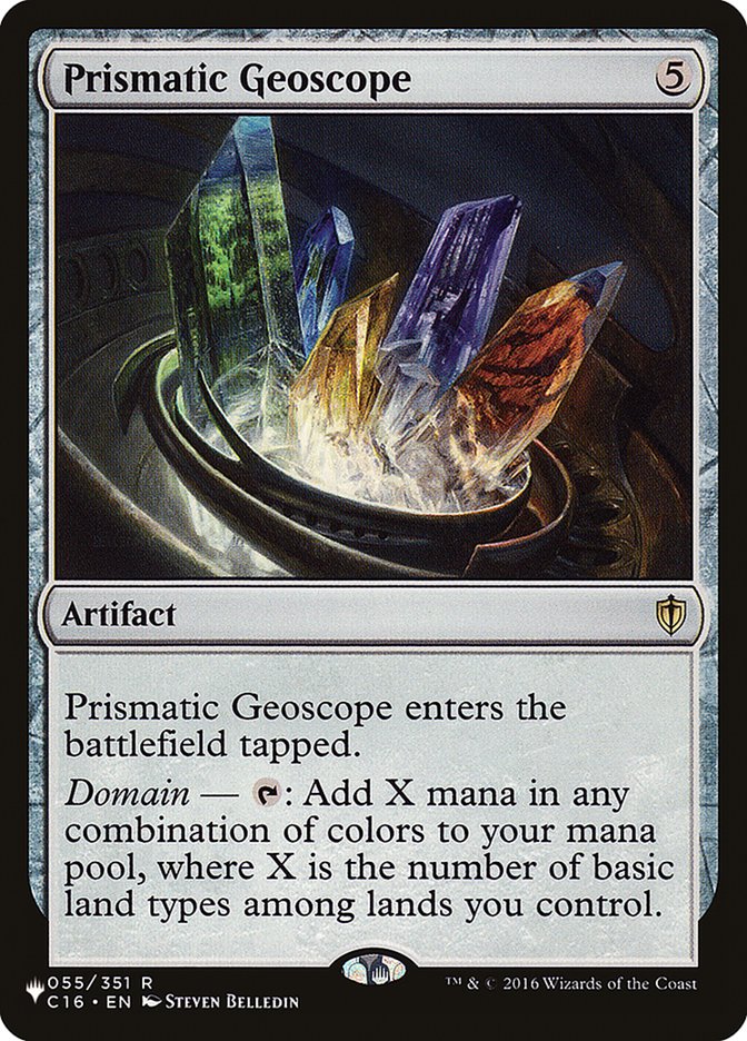 Prismatic Geoscope [The List] - The Mythic Store | 24h Order Processing